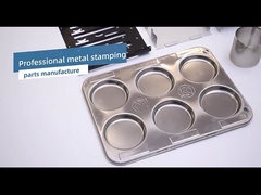 OEM Disesuaikan Presisi Tinggi Deep Draw Sheet Metal Parts Fabrikasi Stamping Logam Deep Drawn