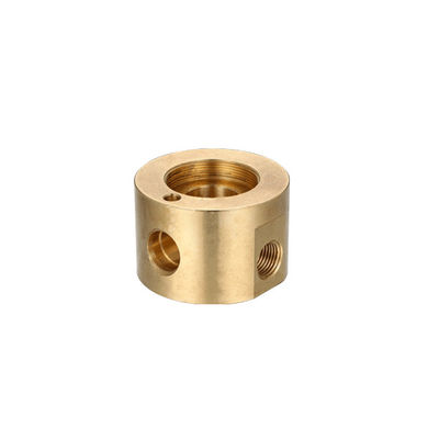 membeli Micro Machining Turning Brass CNC Parts Chrome Plating Untuk Komponen Elektronik online manufacture