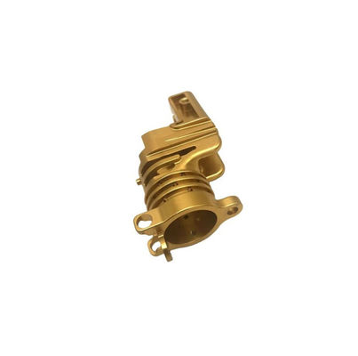 membeli Suku Cadang Presisi Pemesinan CNC Kustom 5 Axis Brass CNC Machining Parts online manufacture