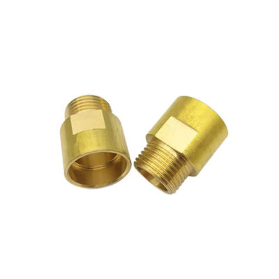 membeli Anodized Brass Aluminium CNC Machining Parts Turning Service Brass CNC Parts Pemasok online manufacture