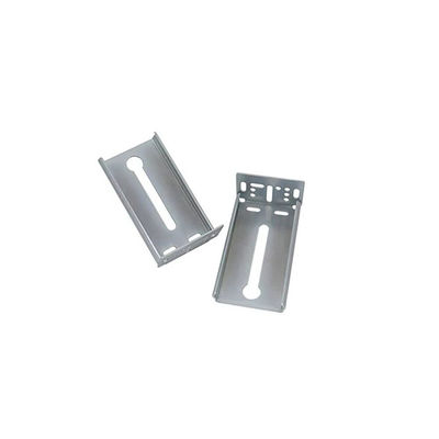 membeli Silver Custom Sheet Metal Fabrication Bracket Factory untuk Laser Cutting Bending Welding Service online manufacture