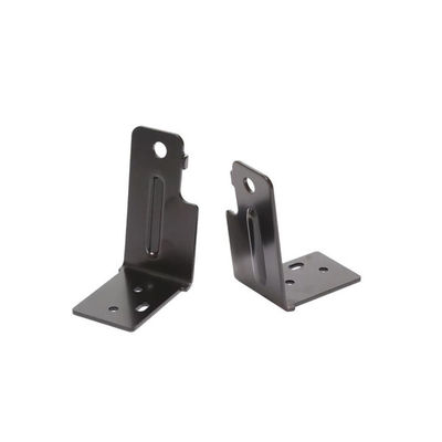 membeli Silver Custom Sheet Metal Fabrication Bracket Laser Cutting Bending Precision Stamping Metal Bracket Supplier online manufacture