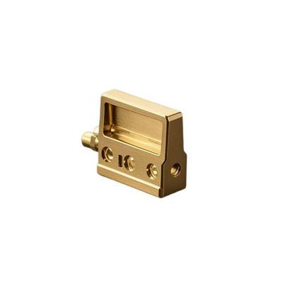 membeli Anodized Sandblast Silk-screen Brass CNC Parts Automotive Electronics Aerospace Components online manufacture