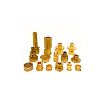 membeli Custom Brass CNC Parts Automotive Electronics Aerospace Industries Pemasok Layanan Mesin CNC Presisi Tinggi online manufacture