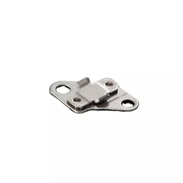 Black Precision Sheet Metal Stamping Parts Dacromet For Telecom