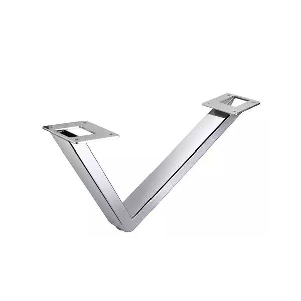 Sheet Metal Flat Triangle Bracket Nickel Plating For Shipbuilding