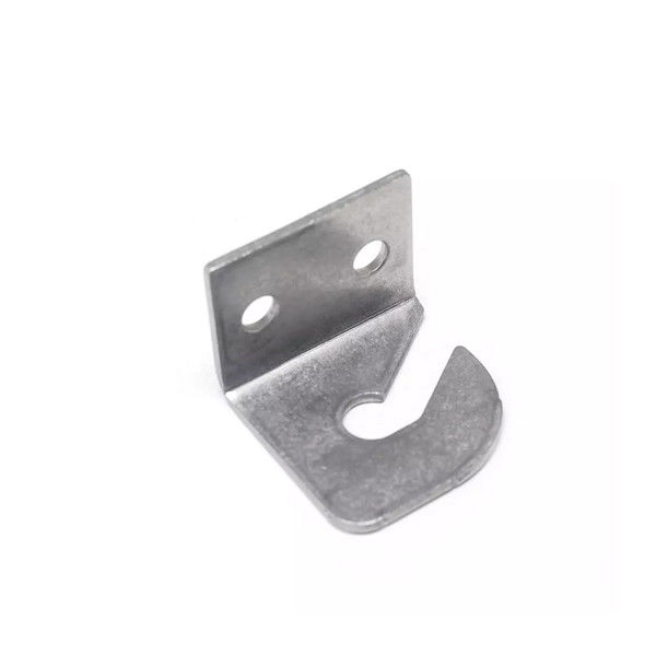 L Shape Custom Metal Brackets Sheet Metal Stamping Part For HVAC