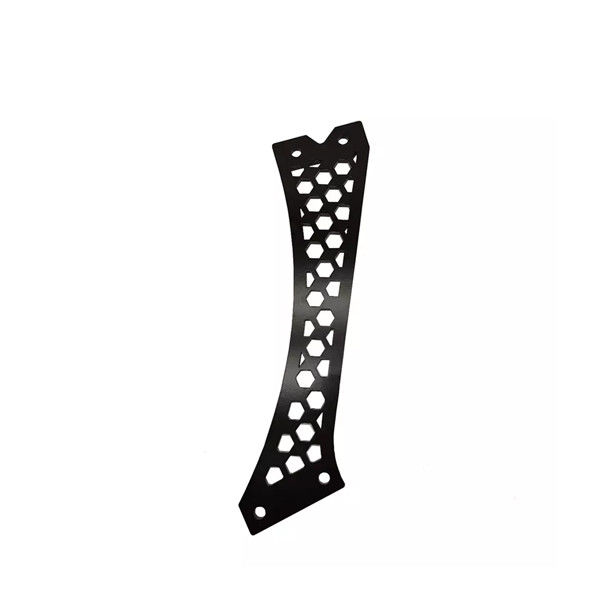 Metal Stamping L Shaped Galvanised Brackets Vibration Polishing