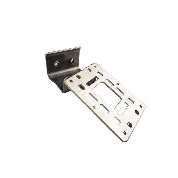 Black Powder Coated Fabrication Steel Metal Frame Parts Deep Stamping
