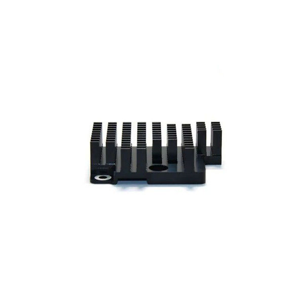 Custom Aluminium Extrusion Skived Heatsinks CNC Machining Amplifier Heatsink